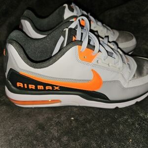 Nike Air Max Sneakers with Orange Accents